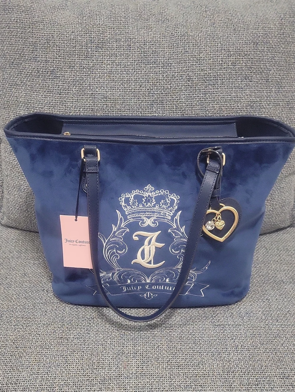 JUICY COUTURE Need More Juicy Tote in Regal Blue - Picture 16 of 16